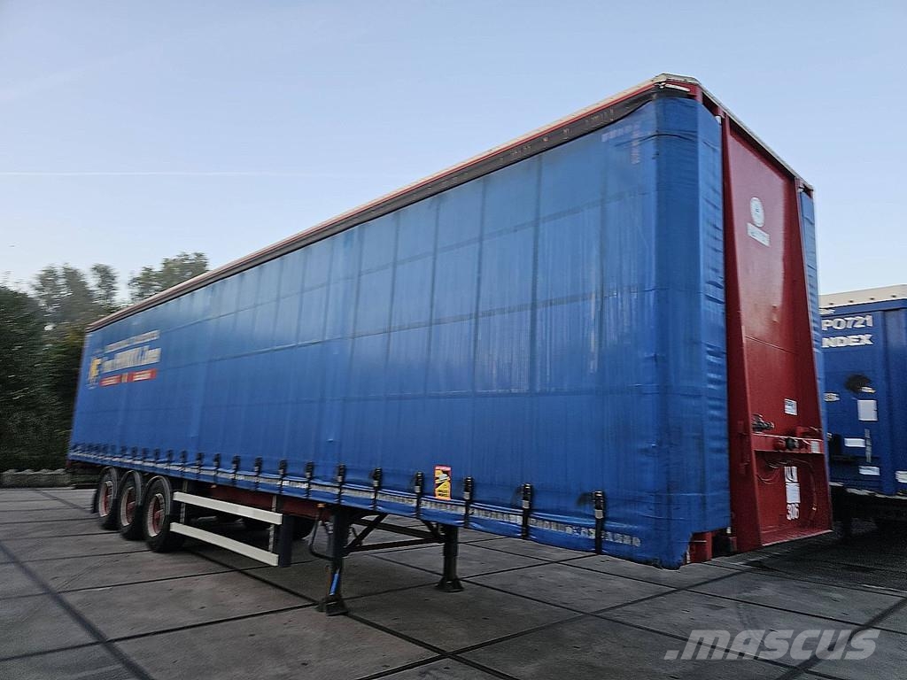 Groenewegen DRO-12-27.3 BPW DRUM BRAKES HARD WOOD FLOOR BE APK Semi Reboques Cortinas Laterais