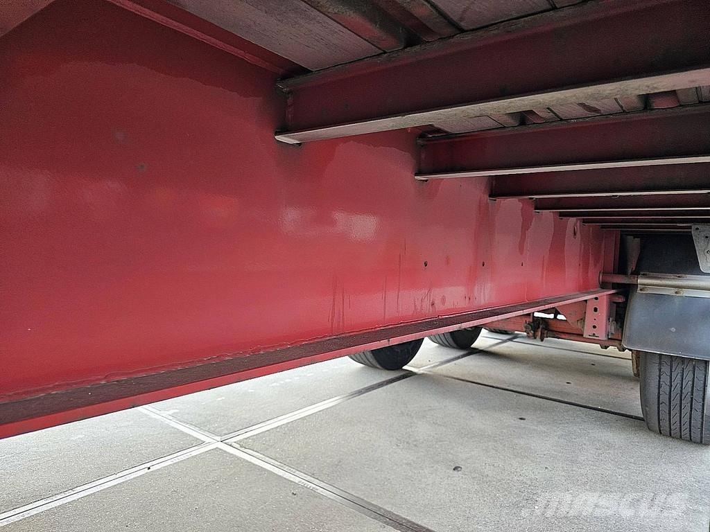 Groenewegen DRO-12-27.3 BPW DRUM BRAKES HARD WOOD FLOOR BE APK Semi Reboques Cortinas Laterais