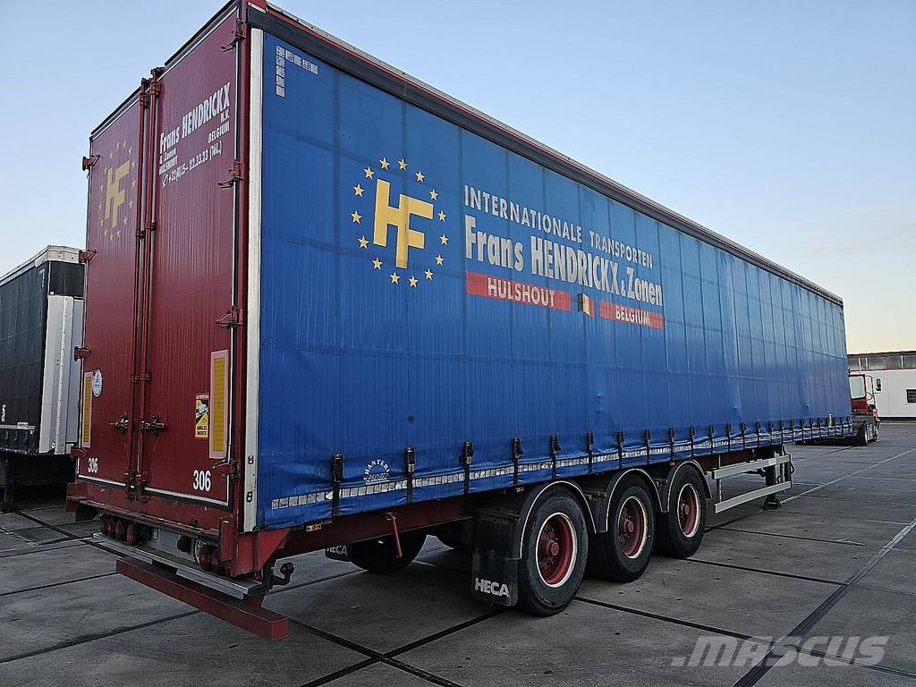 Groenewegen DRO-12-27.3 BPW DRUM BRAKES HARD WOOD FLOOR BE APK Semi Reboques Cortinas Laterais