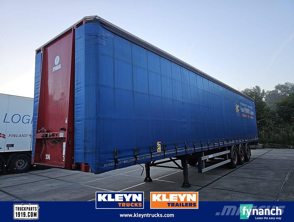 Groenewegen DRO-12-27.3 BPW DRUM BRAKES HARD WOOD FLOOR BE APK Semi Reboques Cortinas Laterais
