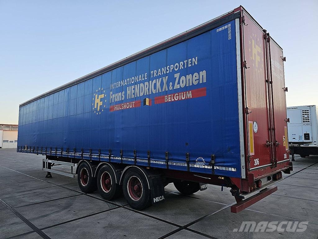 Groenewegen DRO-12-27.3 BPW DRUM BRAKES HARD WOOD FLOOR BE APK Semi Reboques Cortinas Laterais