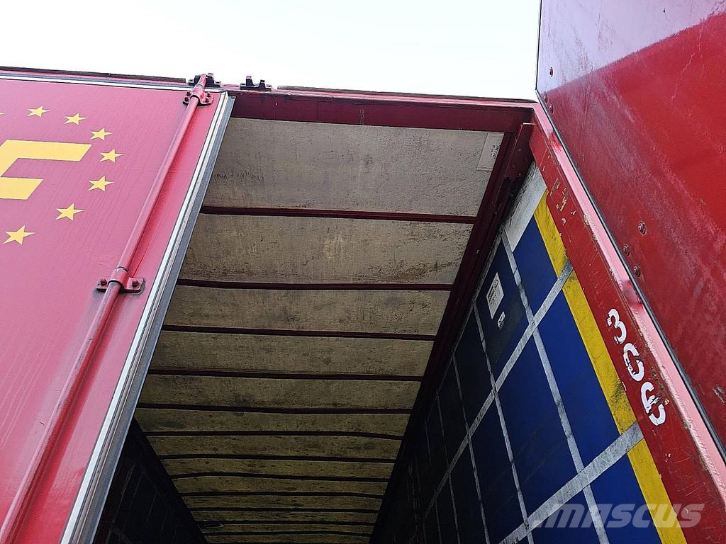 Groenewegen DRO-12-27.3 BPW DRUM BRAKES HARD WOOD FLOOR BE APK Semi Reboques Cortinas Laterais