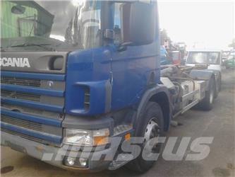Scania p 124-420 케이블 리프트 탈착식 트럭