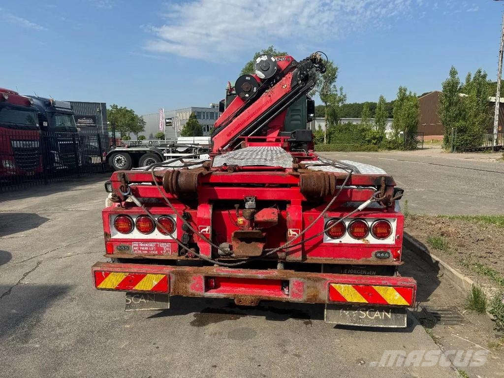 MAN TGS 35.480 8X4 HMF 2420 K5 + HMF ABLE + REMOTE CON gancho Caminhões Roll-on Roll-off