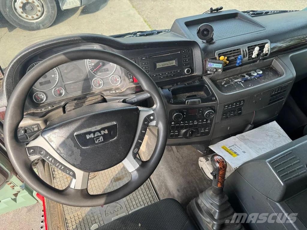 MAN TGS 35.480 8X4 HMF 2420 K5 + HMF ABLE + REMOTE CON gancho Caminhões Roll-on Roll-off