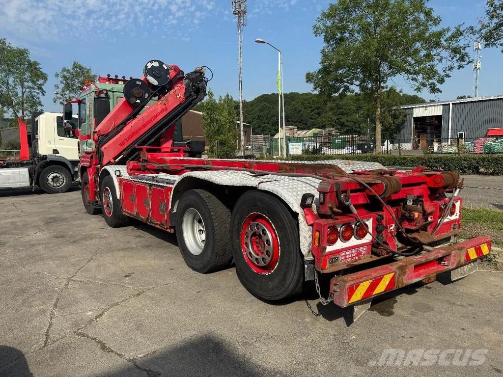 MAN TGS 35.480 8X4 HMF 2420 K5 + HMF ABLE + REMOTE CON gancho Caminhões Roll-on Roll-off