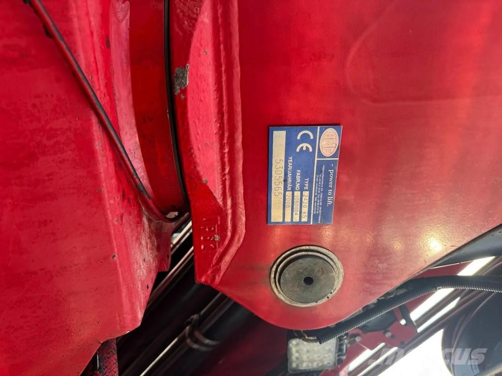 MAN TGS 35.480 8X4 HMF 2420 K5 + HMF ABLE + REMOTE CON gancho Caminhões Roll-on Roll-off