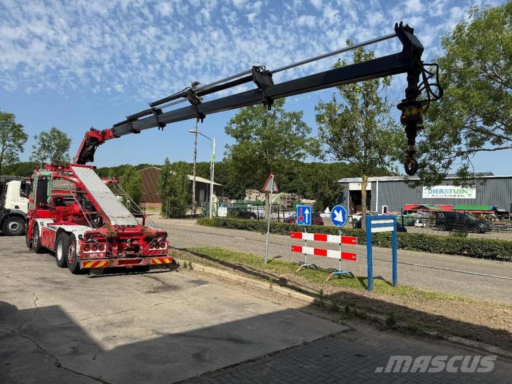 MAN TGS 35.480 8X4 HMF 2420 K5 + HMF ABLE + REMOTE CON gancho Caminhões Roll-on Roll-off