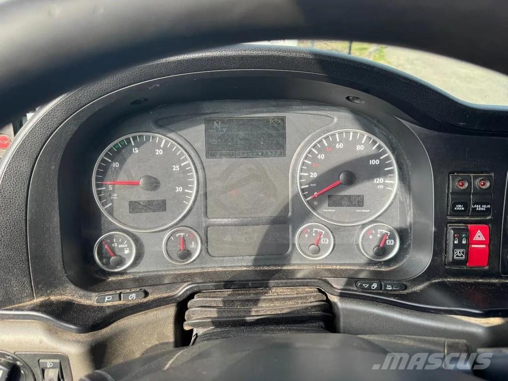 MAN TGS 35.480 8X4 HMF 2420 K5 + HMF ABLE + REMOTE CON gancho Caminhões Roll-on Roll-off