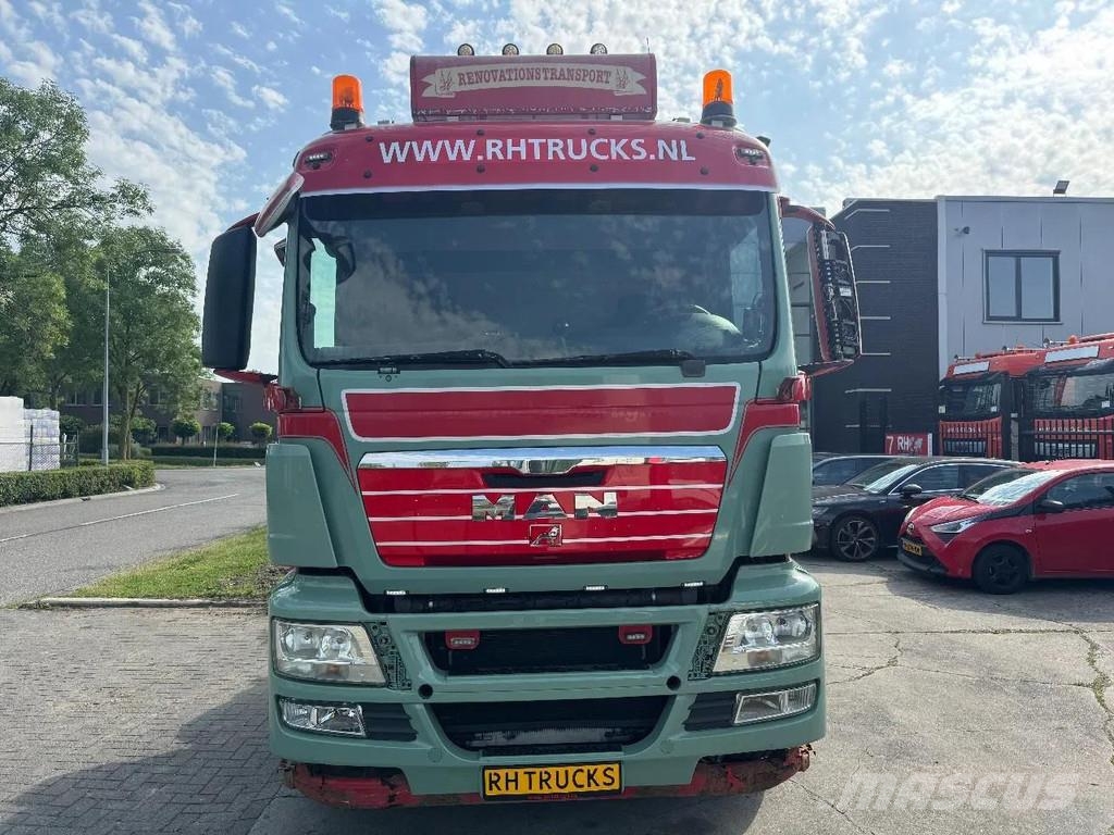 MAN TGS 35.480 8X4 HMF 2420 K5 + HMF ABLE + REMOTE CON gancho Caminhões Roll-on Roll-off