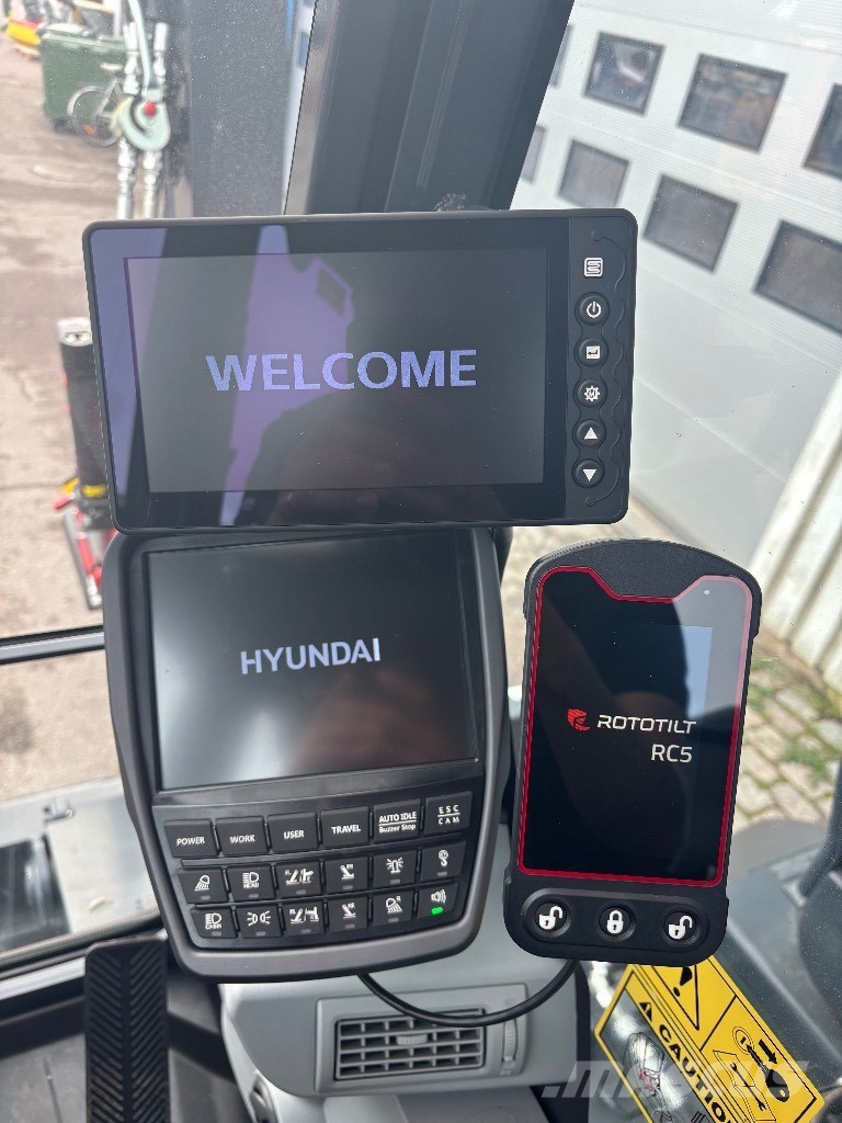 Hyundai HW150ACR LAGERMASKIN Bagri na kolesih