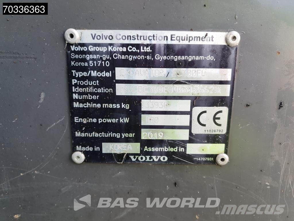 Volvo EC300 E L Bagri goseničarji