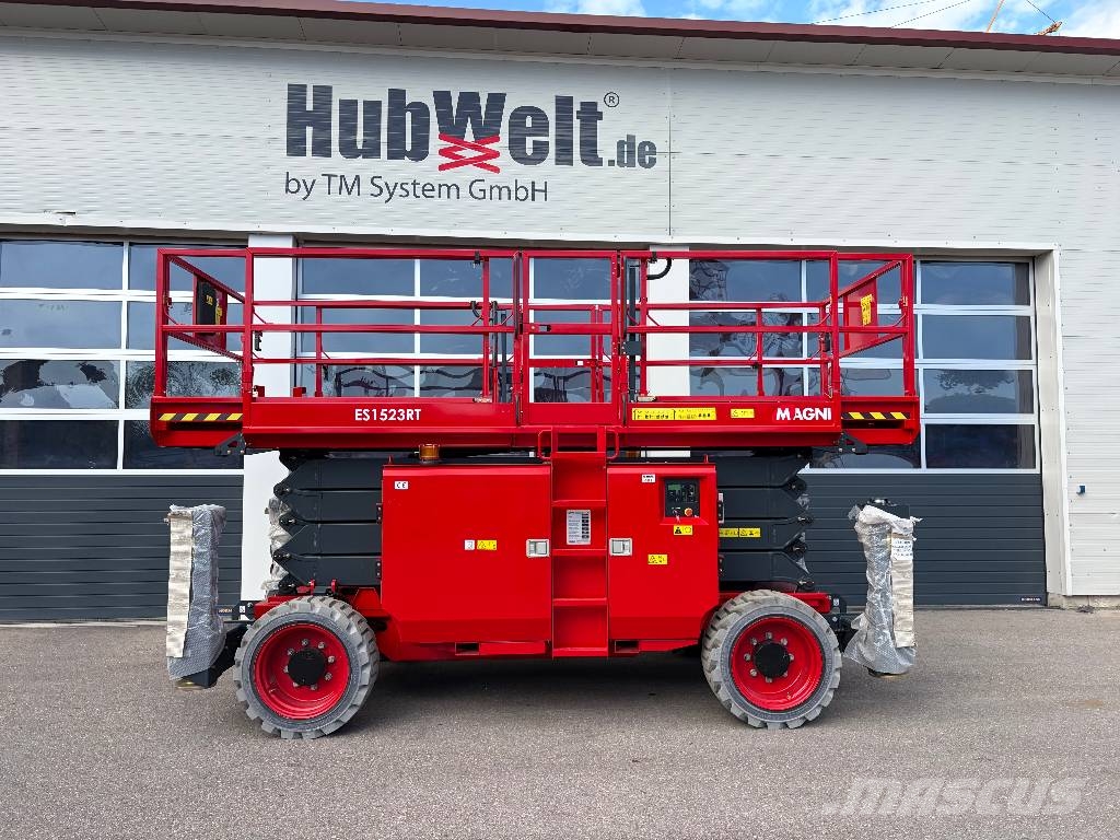 Magni ES 1523 RT 15m 4x4 Scherenarbeitsbühne Elevadores de tesoura
