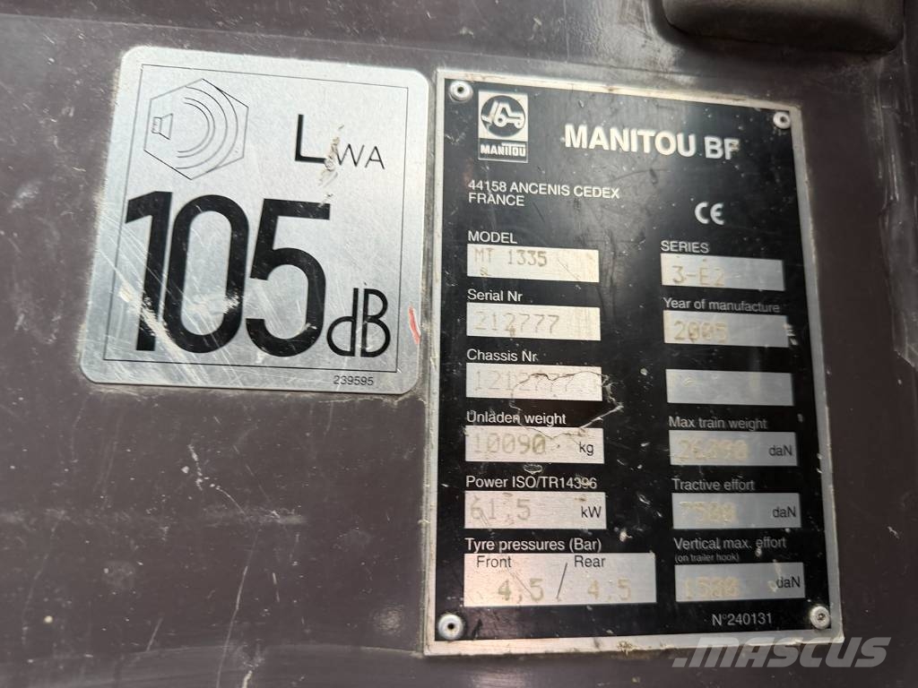 Manitou MT 1335 Chariot télescopique