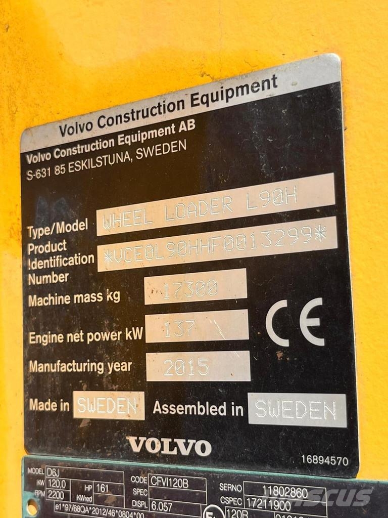 Volvo L90H لوادر بعجل