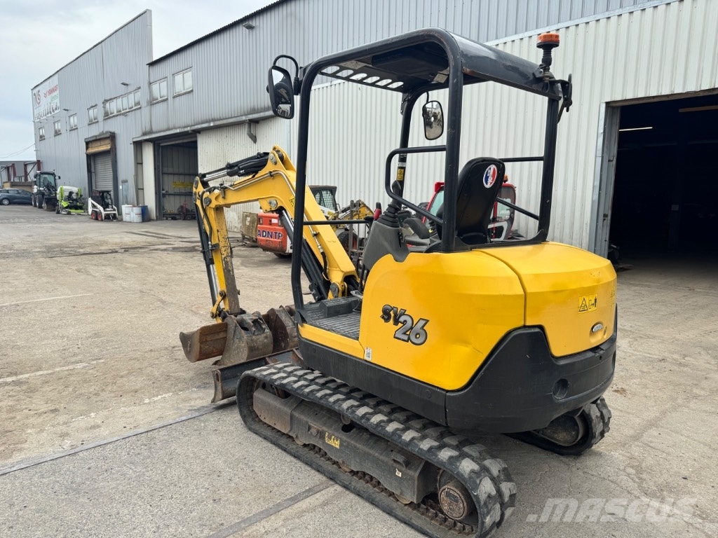 Yanmar SV26 (08806) حفارات صغيرة أقل من 7 طن (حفارات صغيرة)