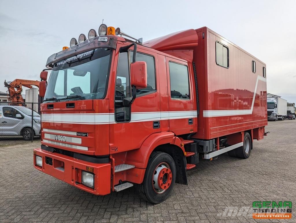 Iveco Tector ML120E24D 4x2 Euro3 Double Cab - Horse Trai Camiones para transporte de animales