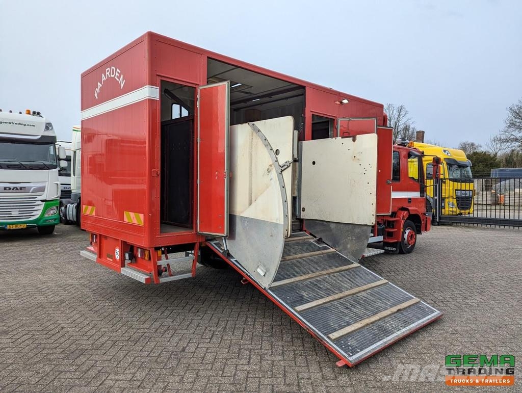 Iveco Tector ML120E24D 4x2 Euro3 Double Cab - Horse Trai Camiones para transporte de animales