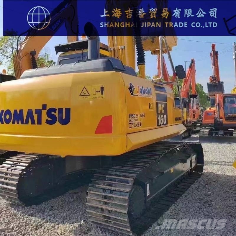 Komatsu PC 160 حفارات زحافة