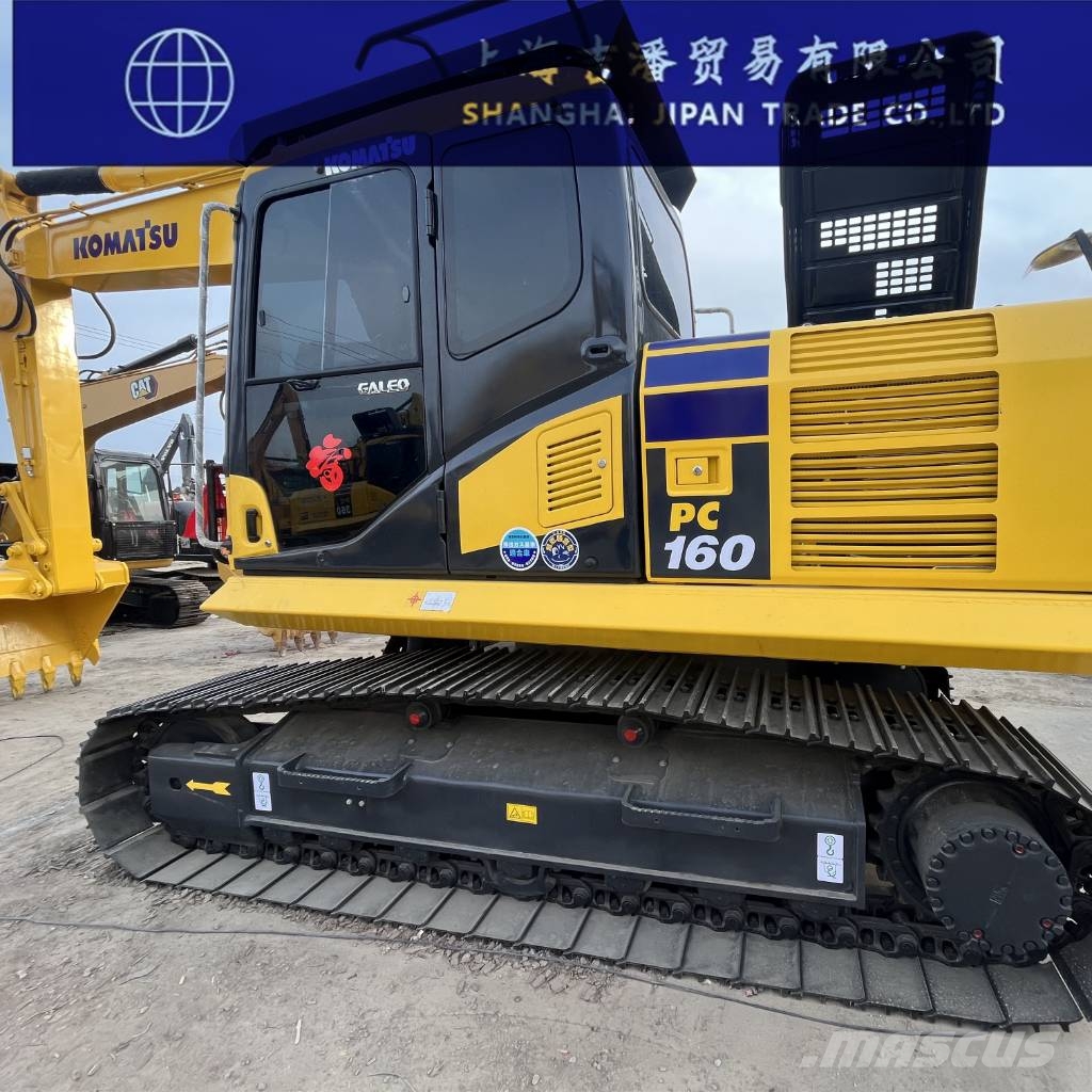 Komatsu PC 160 حفارات زحافة