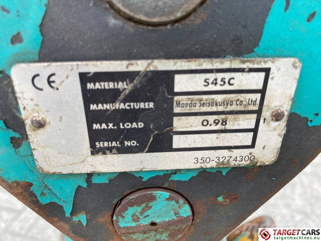 Maeda MC104C R2 Mini Tracked Crane 0.995T 550cm Minikranen
