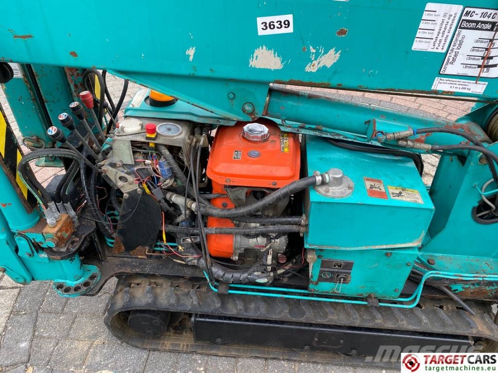 Maeda MC104C R2 Mini Tracked Crane 0.995T 550cm Minikranen