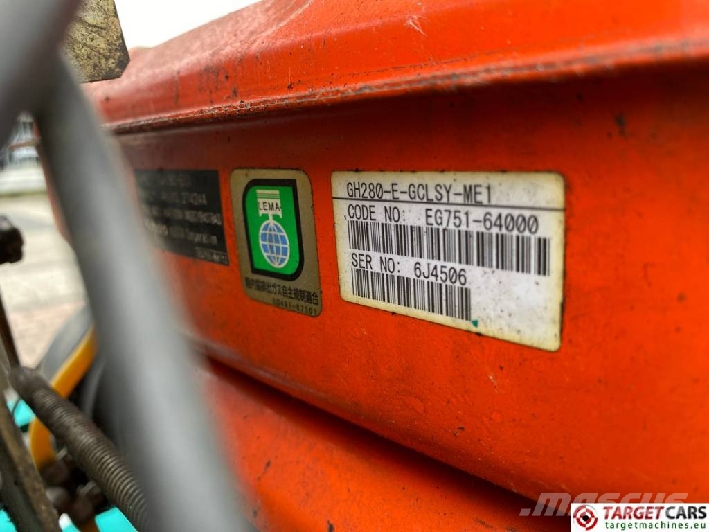 Maeda MC104C R2 Mini Tracked Crane 0.995T 550cm Minikranen