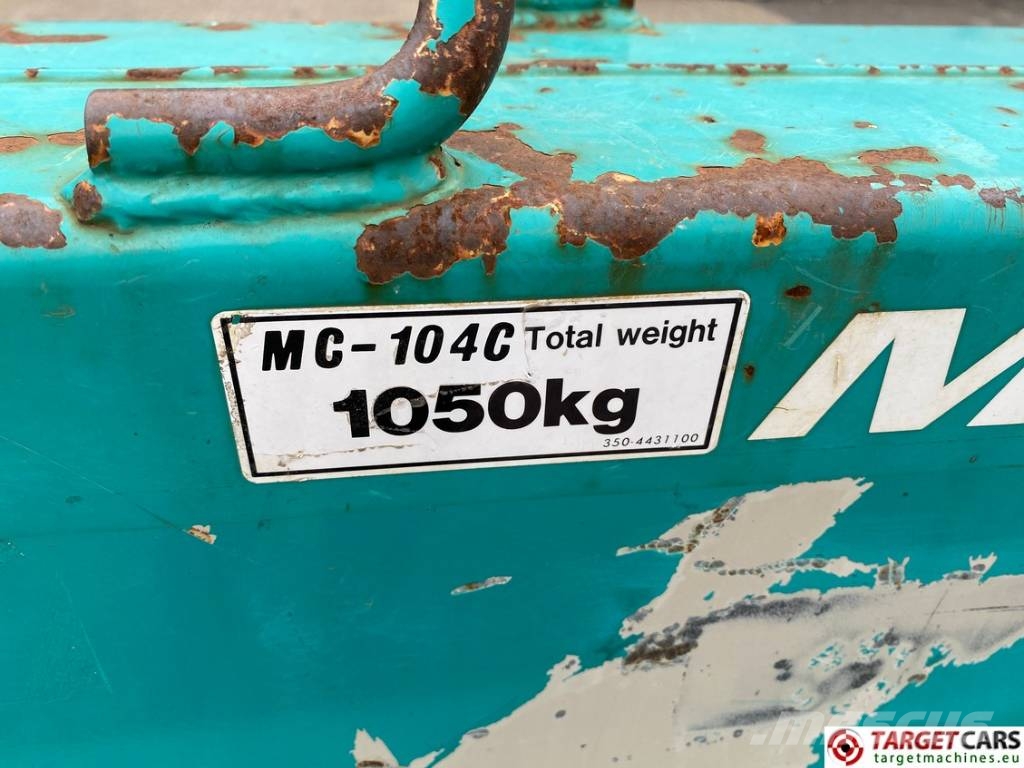 Maeda MC104C R2 Mini Tracked Crane 0.995T 550cm Minikranen