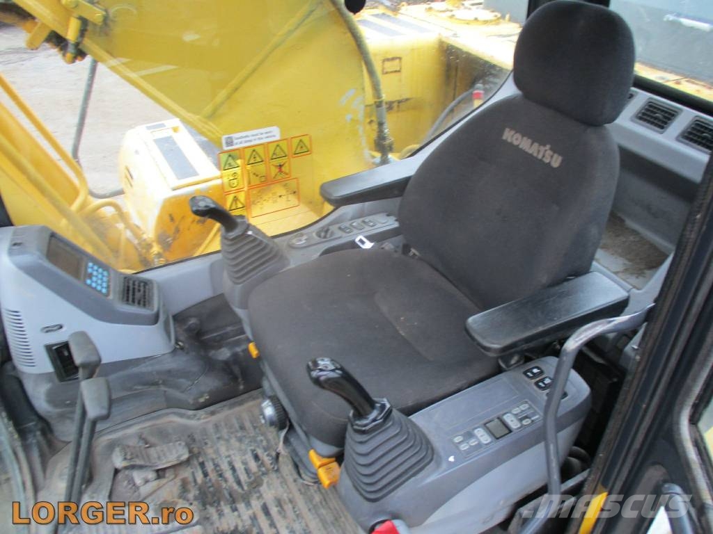 Komatsu PC290 front-face shovel Bagri goseničarji
