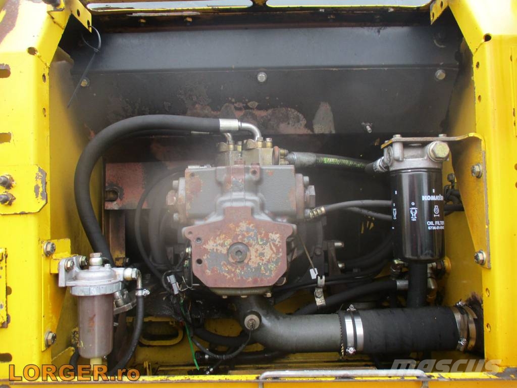 Komatsu PC290 front-face shovel Bagri goseničarji