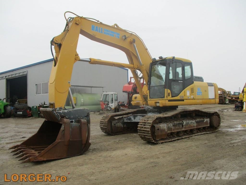 Komatsu PC290 front-face shovel Bagri goseničarji