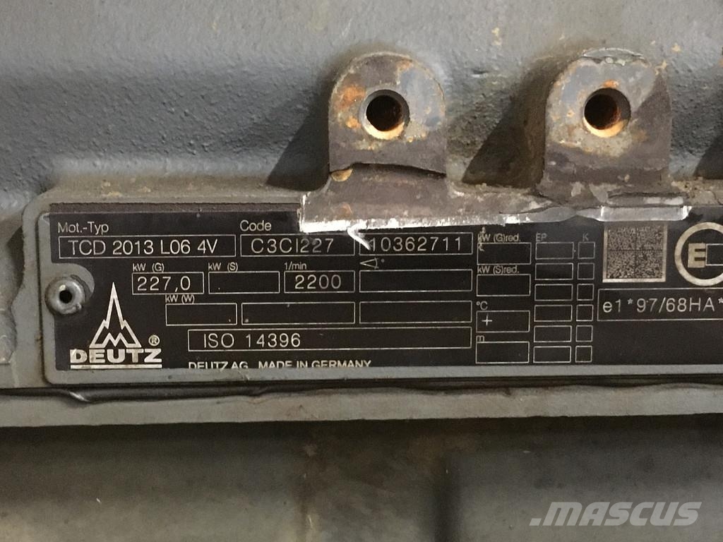 Deutz TCD2013L06 4V USED Bouw - Overige