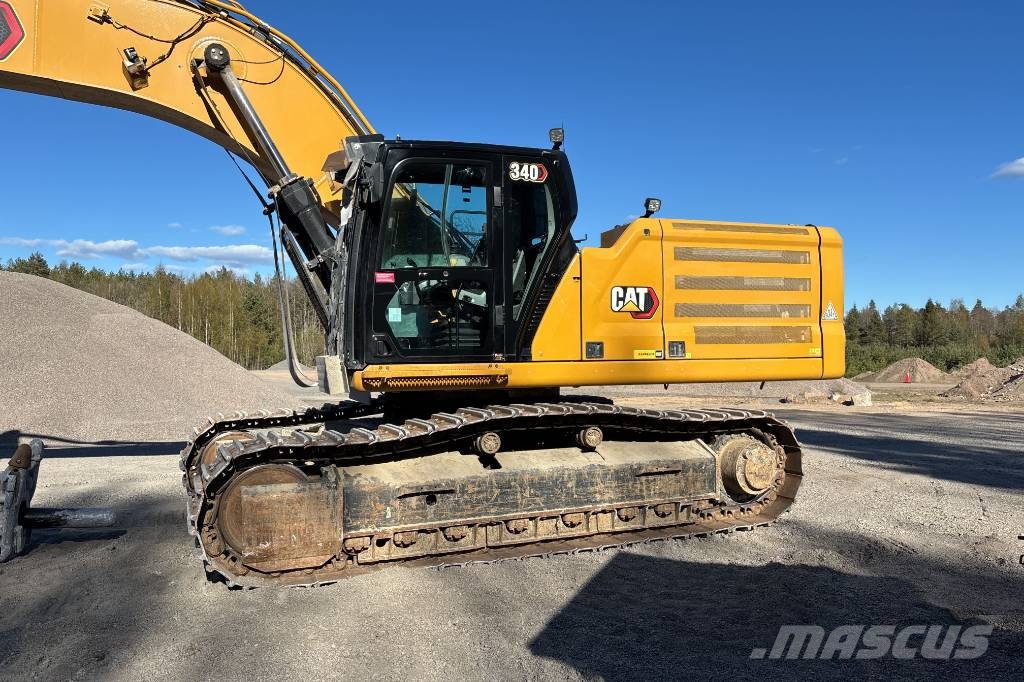 CAT CAT 340 NG – 2023 – 3 200 h – garanti – Cat Grade Bandgrävare