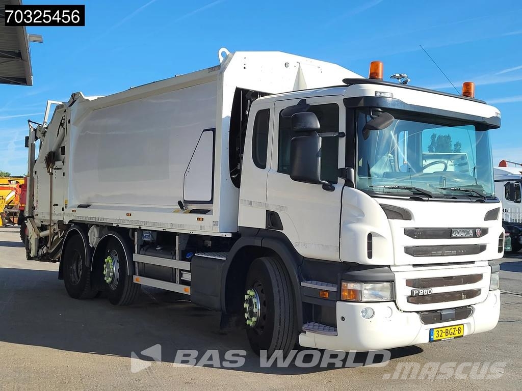 Scania P280 6X2 Geesink Norba GPM IV I 20H25 Lifter GEC L Vuilniswagens