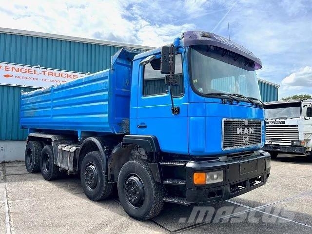 MAN 41.464 F2000 8X4 FULL STEEL KIPPER (EURO 2 / ZF16 Billenő teherautók