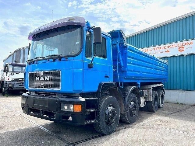 MAN 41.464 F2000 8X4 FULL STEEL KIPPER (EURO 2 / ZF16 Billenő teherautók