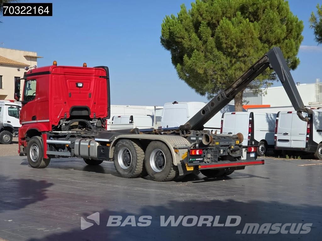 Mercedes-Benz Arocs 2645 Arocs 6X4 Gancho Meiller 20t Cubos Redu gancho Caminhões Roll-on Roll-off