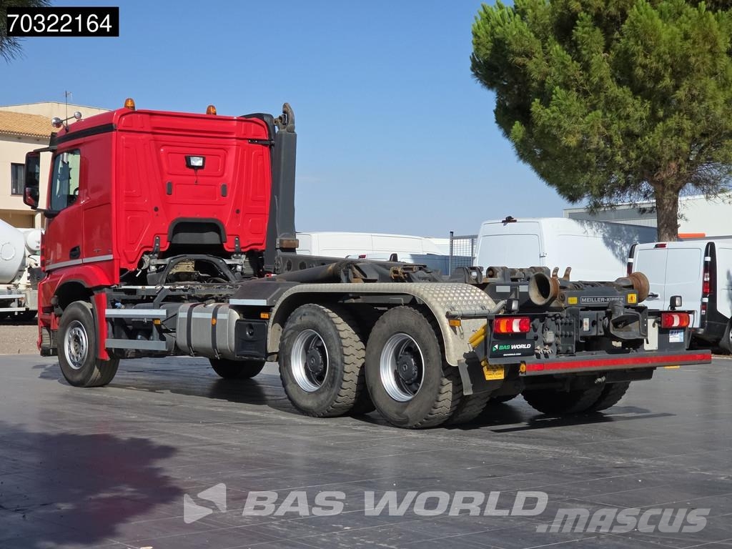 Mercedes-Benz Arocs 2645 Arocs 6X4 Gancho Meiller 20t Cubos Redu gancho Caminhões Roll-on Roll-off