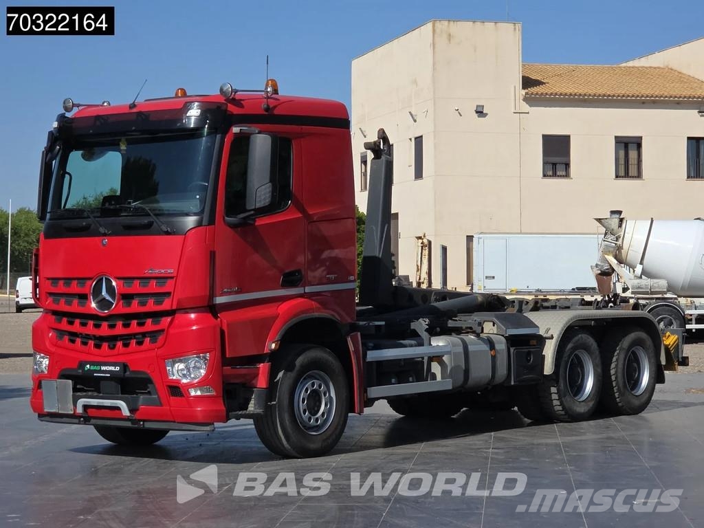 Mercedes-Benz Arocs 2645 Arocs 6X4 Gancho Meiller 20t Cubos Redu gancho Caminhões Roll-on Roll-off