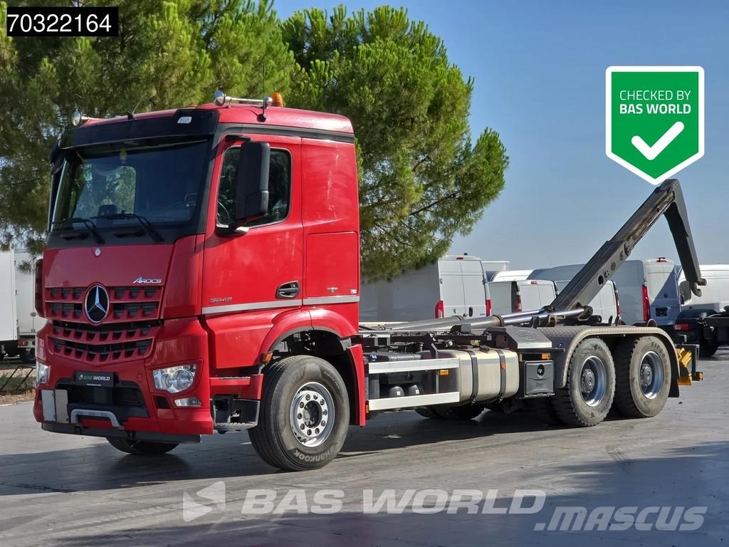 Mercedes-Benz Arocs 2645 Arocs 6X4 Gancho Meiller 20t Cubos Redu gancho Caminhões Roll-on Roll-off