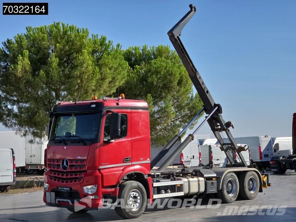 Mercedes-Benz Arocs 2645 Arocs 6X4 Gancho Meiller 20t Cubos Redu gancho Caminhões Roll-on Roll-off
