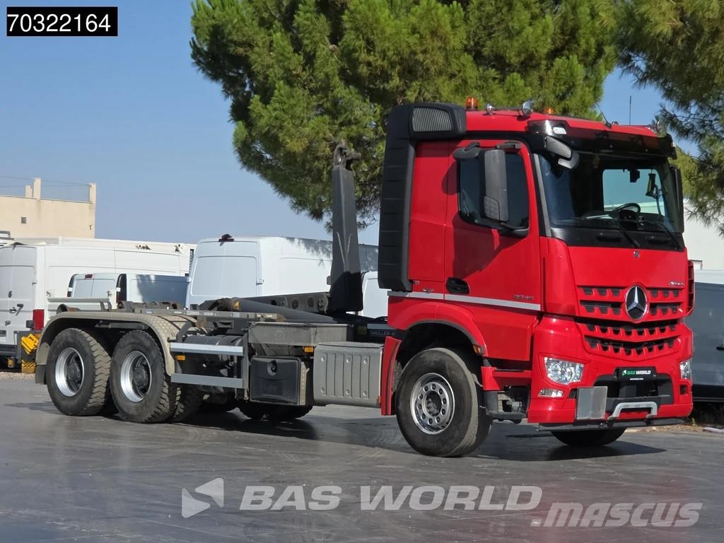 Mercedes-Benz Arocs 2645 Arocs 6X4 Gancho Meiller 20t Cubos Redu gancho Caminhões Roll-on Roll-off