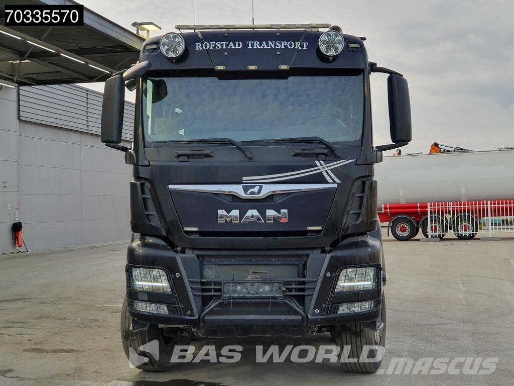 MAN TGS 35.500 TGS 8X6 12m3 tipper Big-Axle 8x6 Automa Kipper