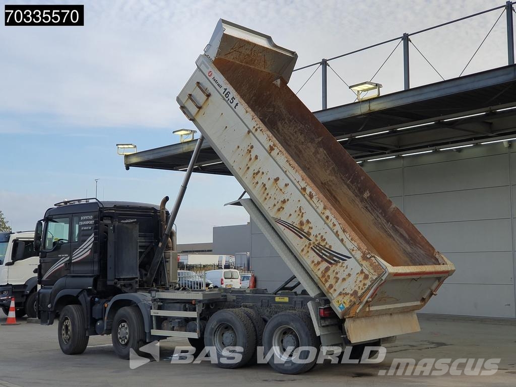 MAN TGS 35.500 TGS 8X6 12m3 tipper Big-Axle 8x6 Automa Kipper