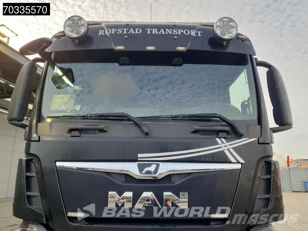 MAN TGS 35.500 TGS 8X6 12m3 tipper Big-Axle 8x6 Automa Kipper