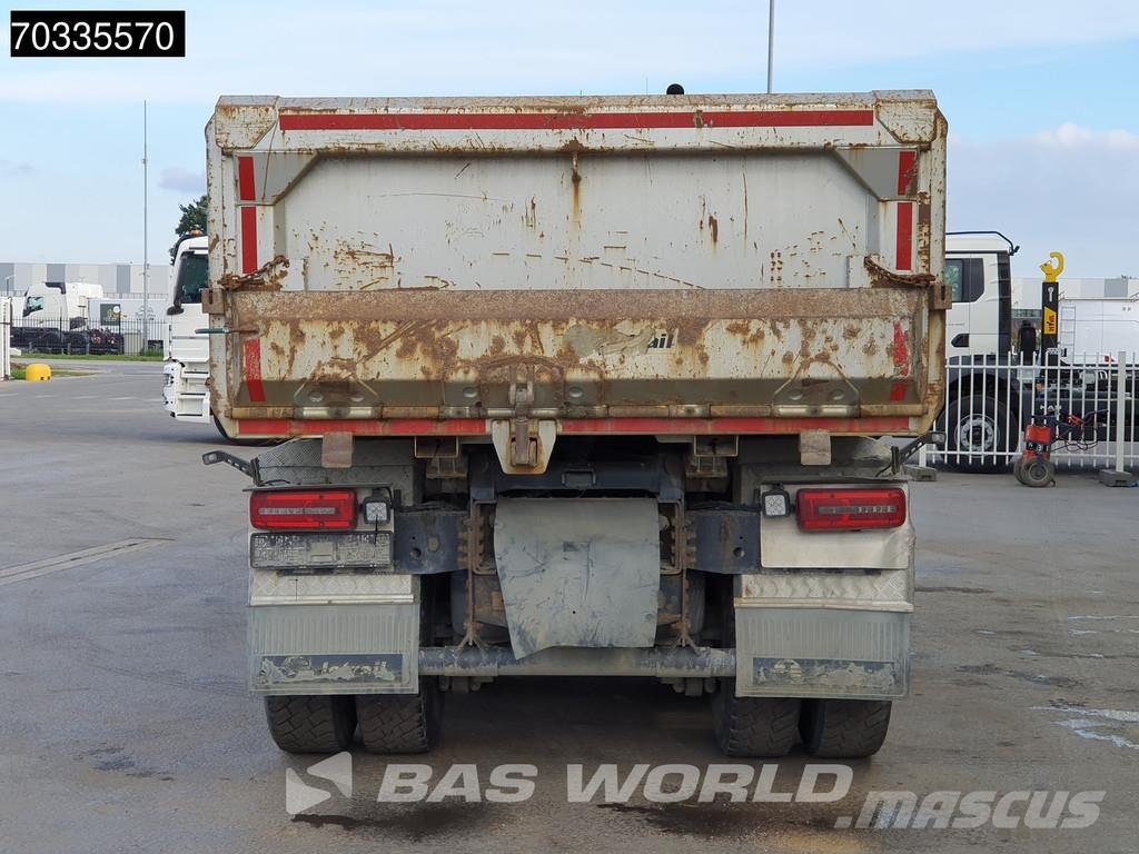 MAN TGS 35.500 TGS 8X6 12m3 tipper Big-Axle 8x6 Automa Kipper