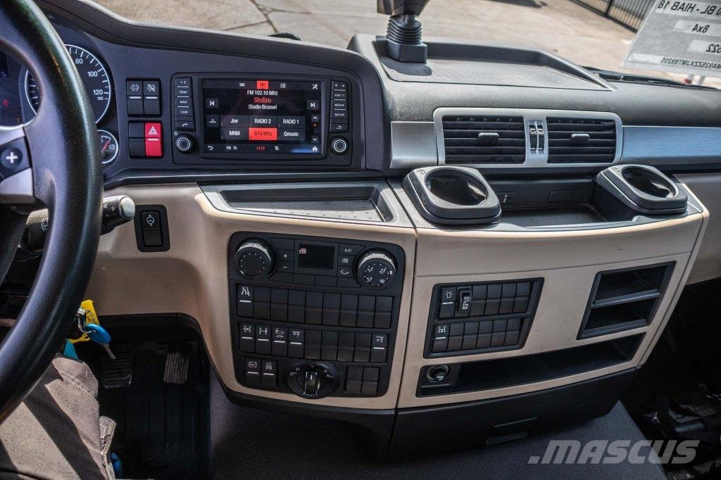 MAN TGS 35.420 BL-8x4-4+HIAB 188 E-2 플랫베드/드롭사이드 트럭