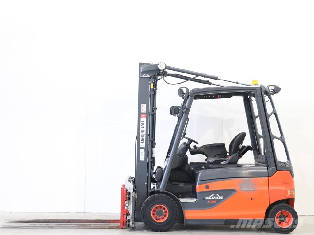 Linde E25L/387 شاحنات ذات رافعات شوكية تعمل بالكهرباء