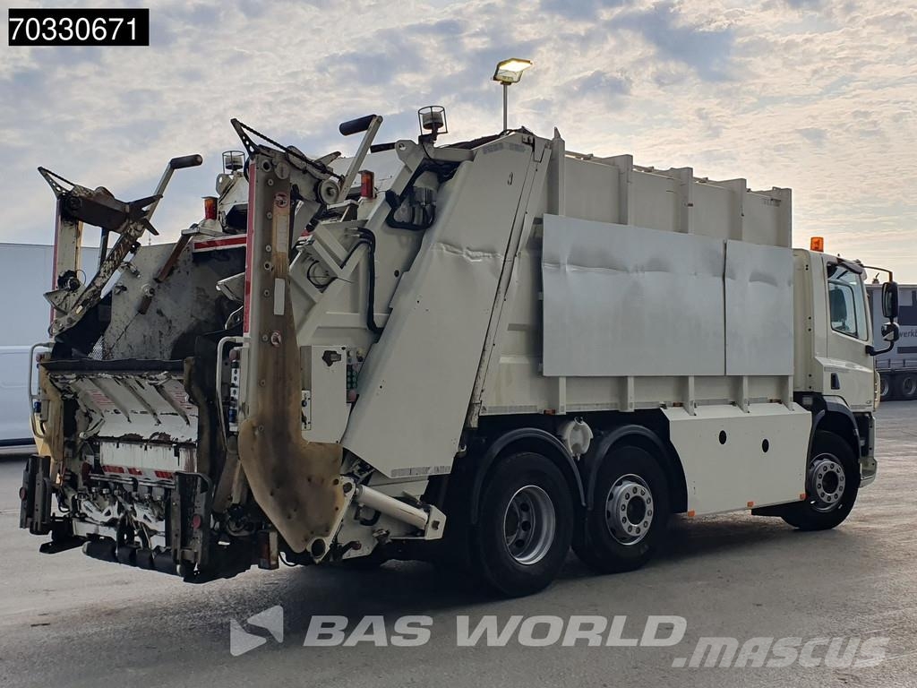 DAF CF 290 6X2 NL-Truck APK Haller MEDIUM XL Steering Popelářské vozy