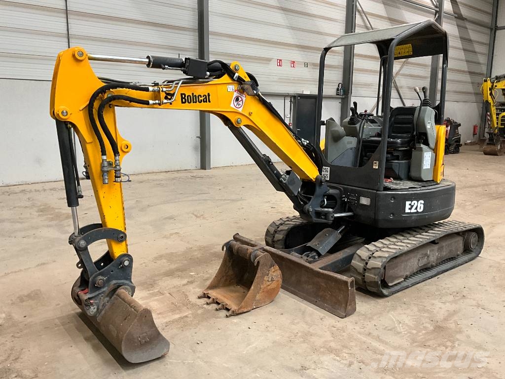 Bobcat E 26 Minigraafmachines < 7t